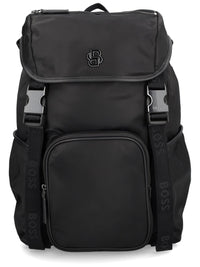 Boss Men Zaino Con Logo Monogramma