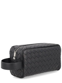 Bottega Veneta Men Clutch Bag With Woven Pattern
