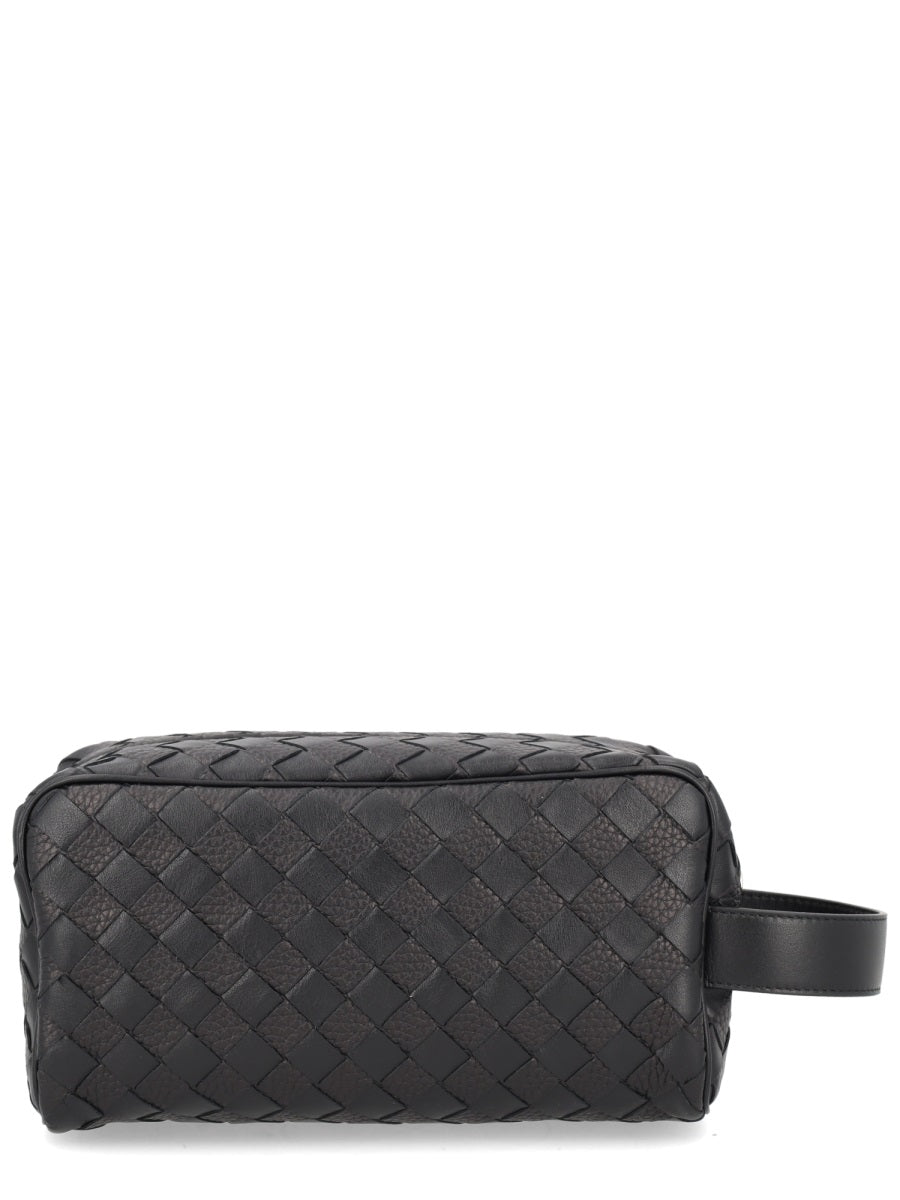 Bottega Veneta Men Clutch Bag With Woven Pattern