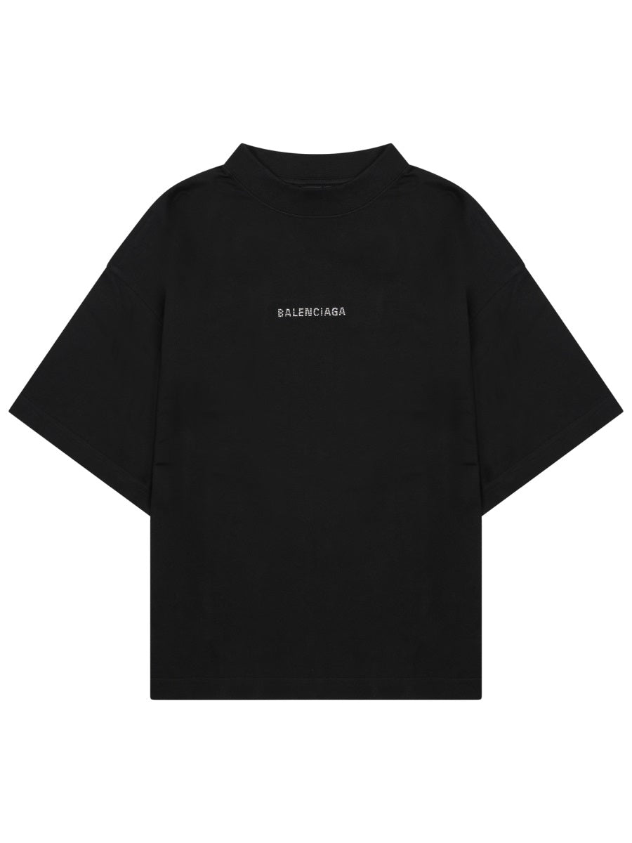 Balenciaga Women T-Shirt With Logo