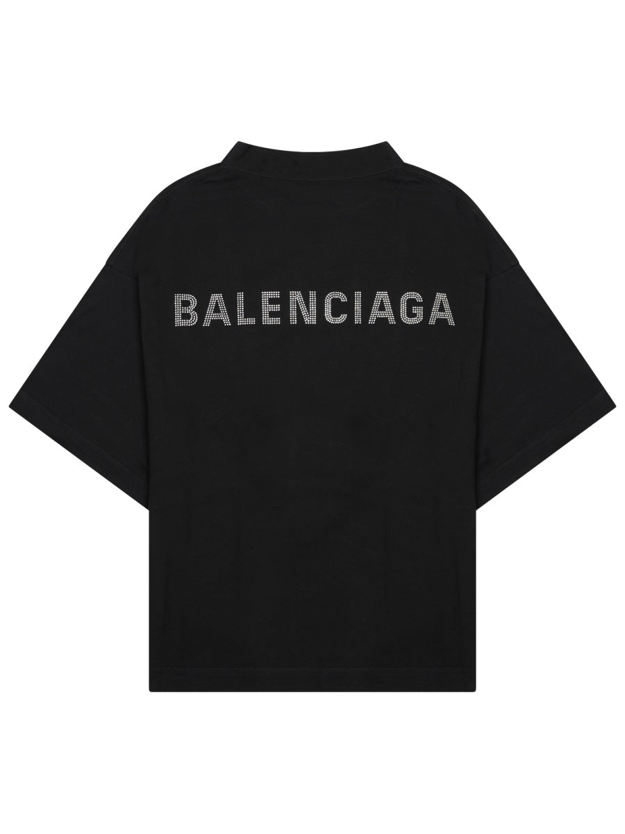 Balenciaga Women T-Shirt With Logo