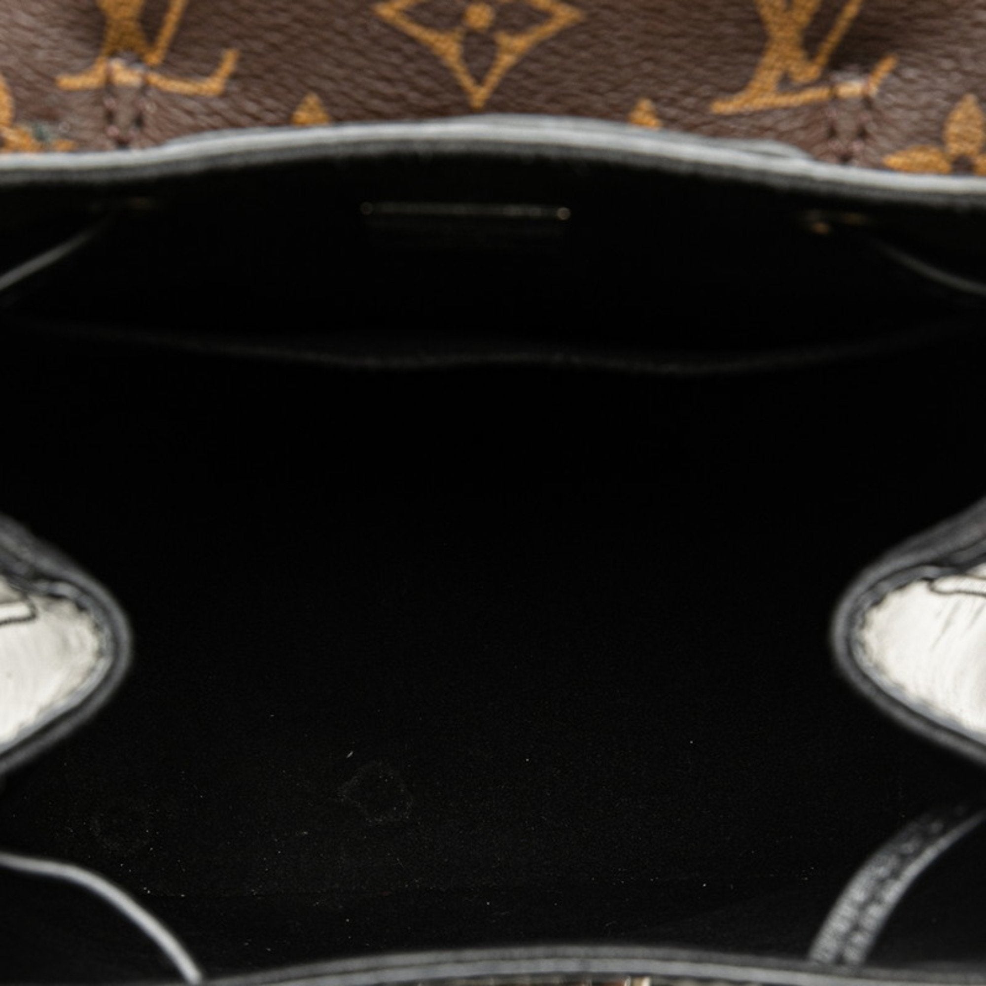 Louis Vuitton Hot Springs Black Patent Leather Backpack Bag (Pre-Owned)