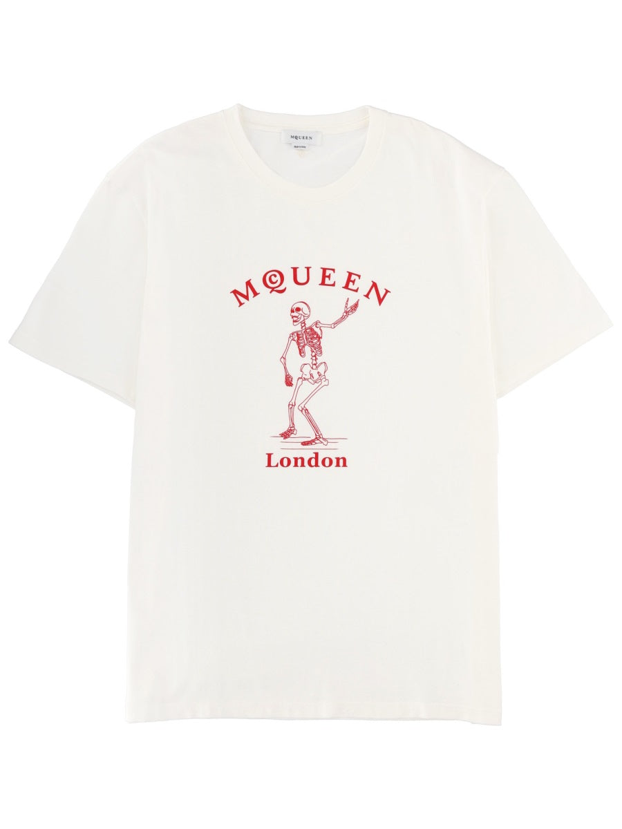 Alexander Mcqueen Men T-Shirt With Print