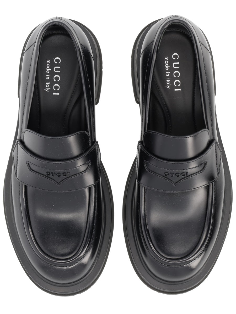 Gucci Men Leather Loafer