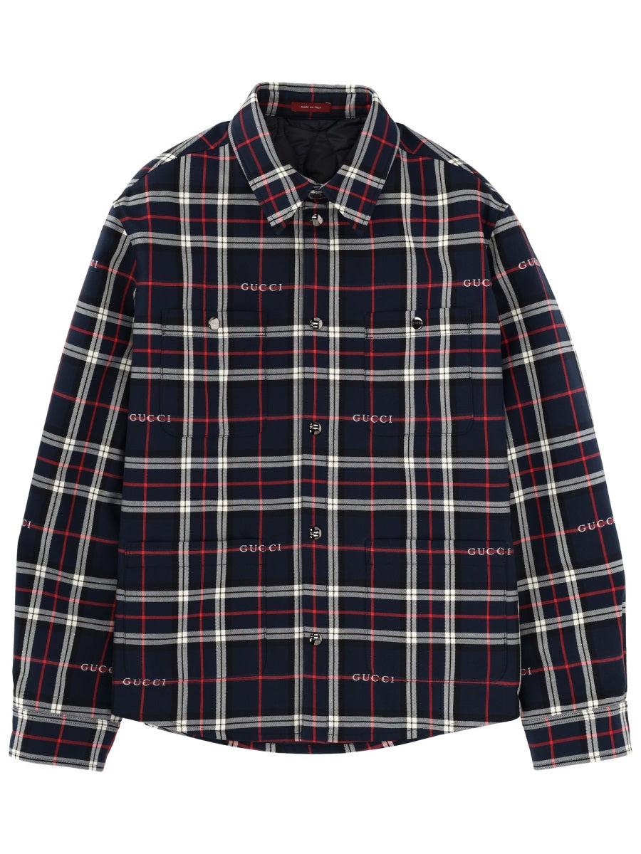 Gucci Men Overshirt With Logo