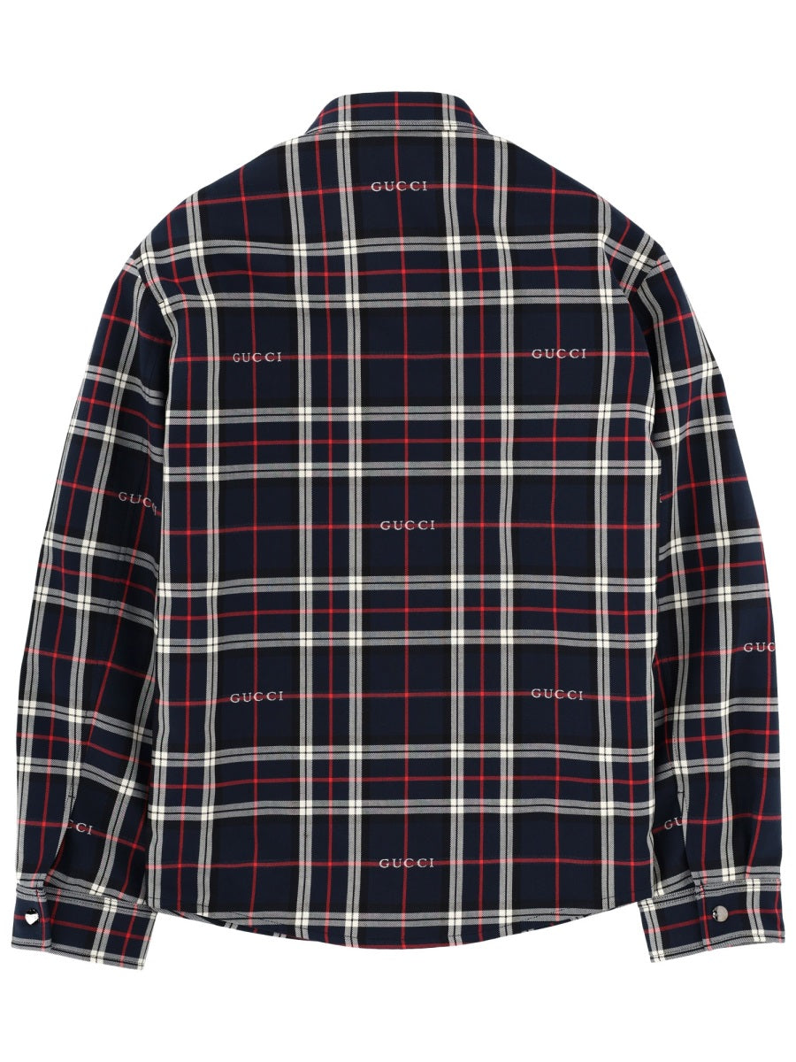 Gucci Men Overshirt With Logo