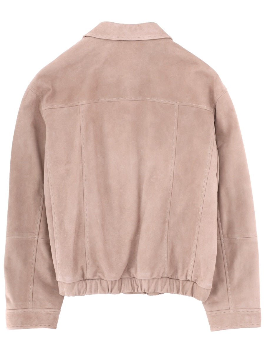 BRUNELLO CUCINELLI Brunello Cucinelli Men Suede Jacket