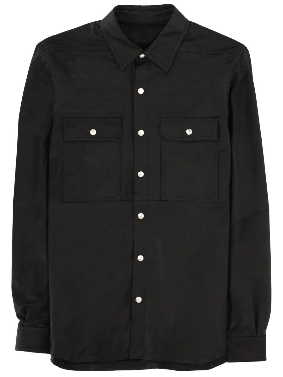 RICK OWENS Rick Owens Men Leather Jacket