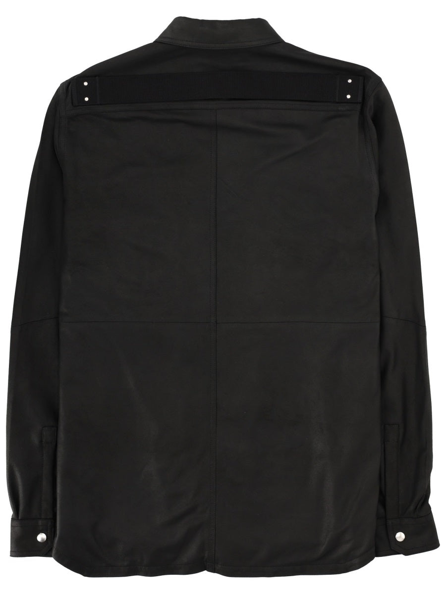 RICK OWENS Rick Owens Men Leather Jacket