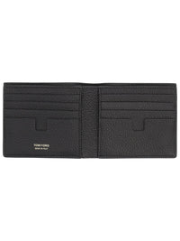 Tom Ford Men Portafoglio Bifold Con Logo