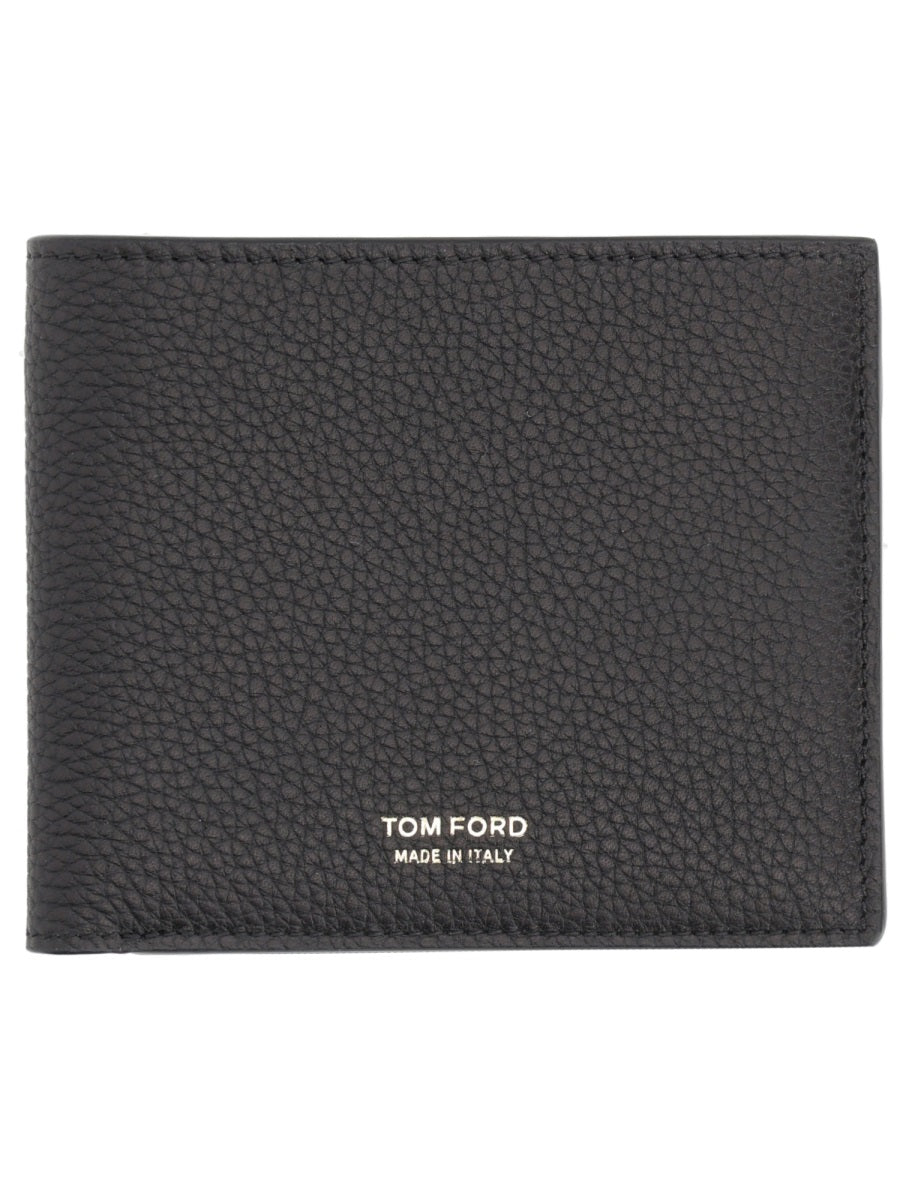 Tom Ford Men Portafoglio Bifold Con Logo