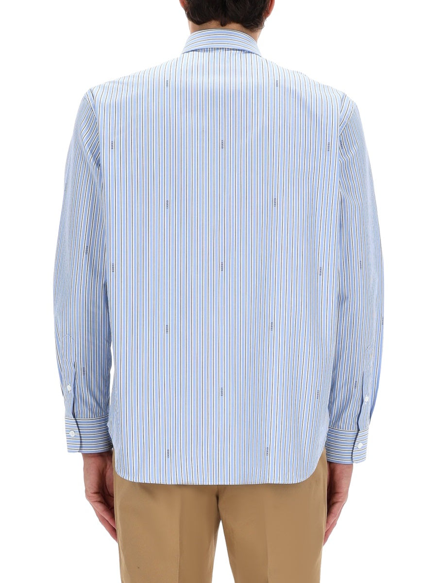 GUCCI Gucci Men Striped Shirt