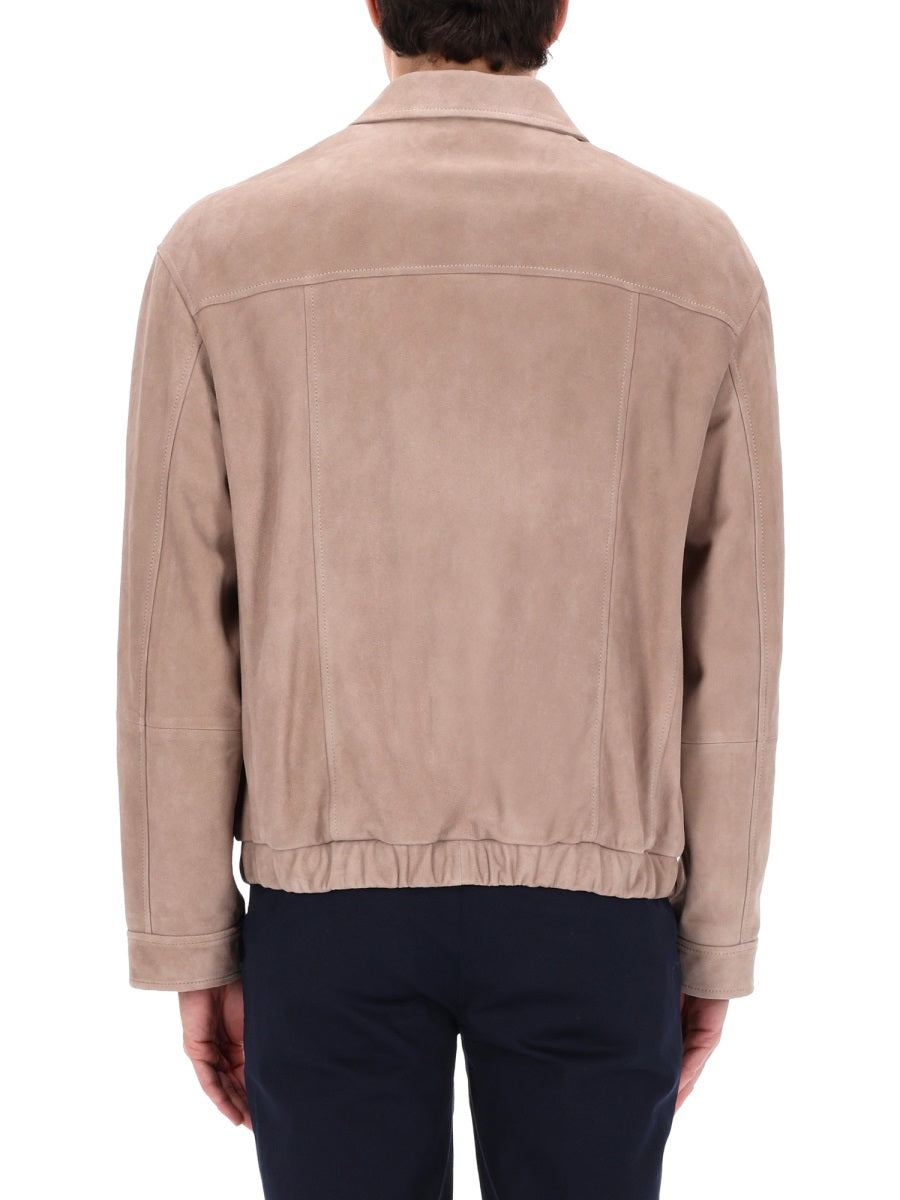 BRUNELLO CUCINELLI Brunello Cucinelli Men Suede Jacket