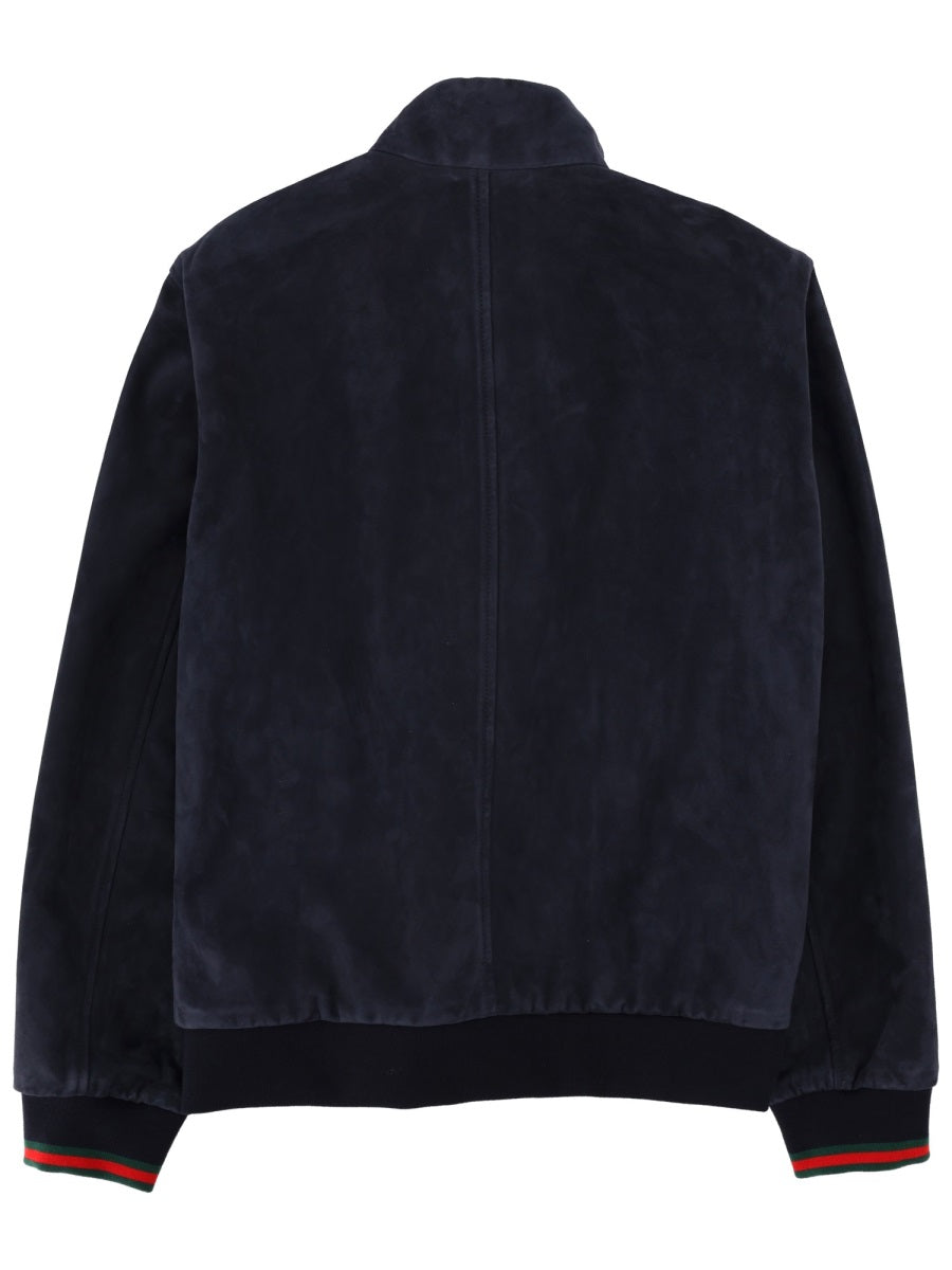 Gucci Men Suede Jacket