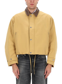 ACNE STUDIOS Acne Studios Men Jacket With Contrasting Collar