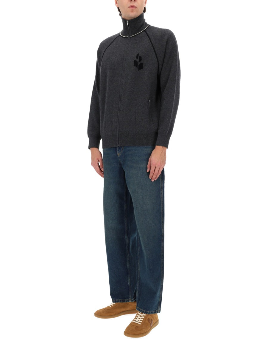 Marant Men Felpa "Sergio" Con Logo