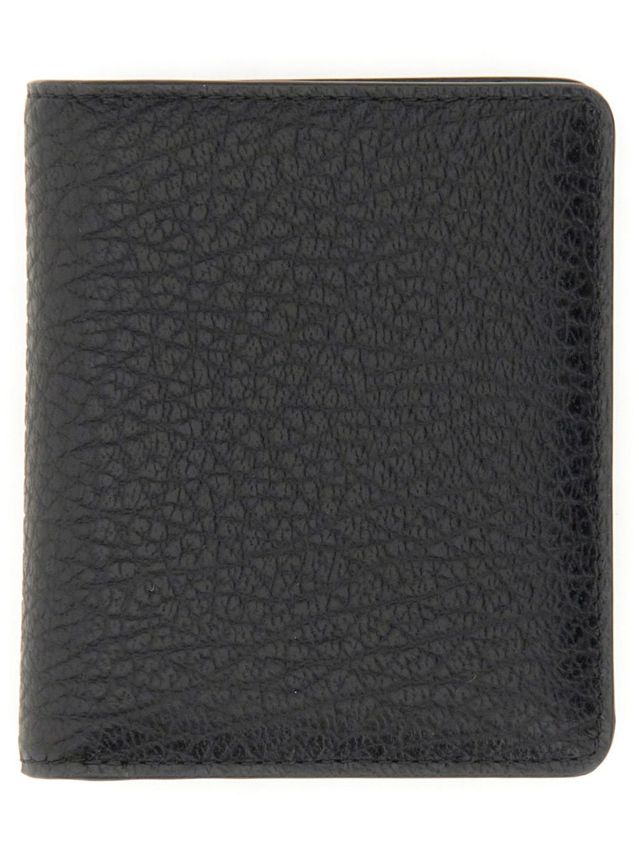 Maison Margiela Unisex Portafoglio Bifold Compatto "Four Stitches"