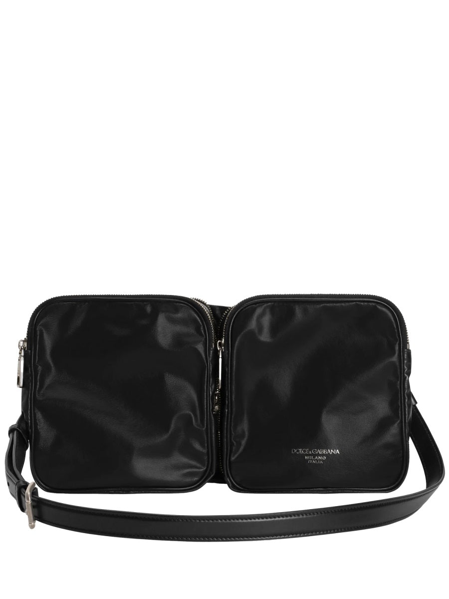 Dolce & Gabbana Men Leather Bag.