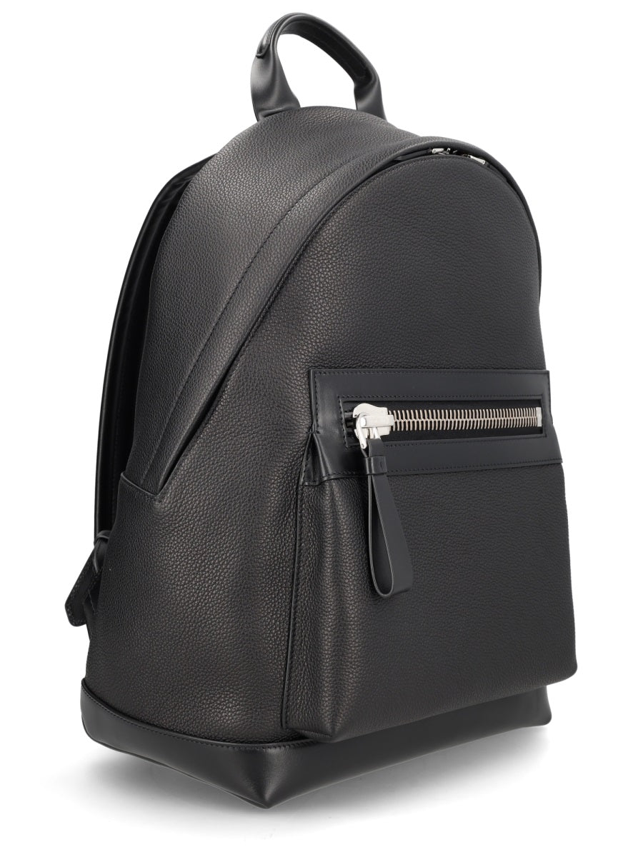 Tom Ford Men Zaino "Buckley" In Pelle