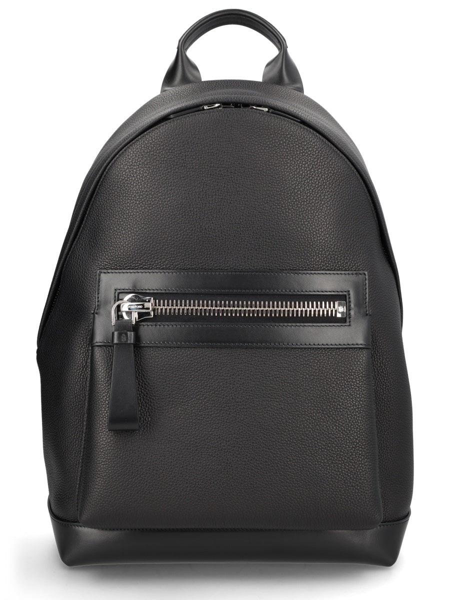 Tom Ford Men Zaino "Buckley" In Pelle