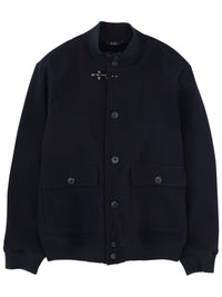 Fay Men Wool Jacket With Buttons