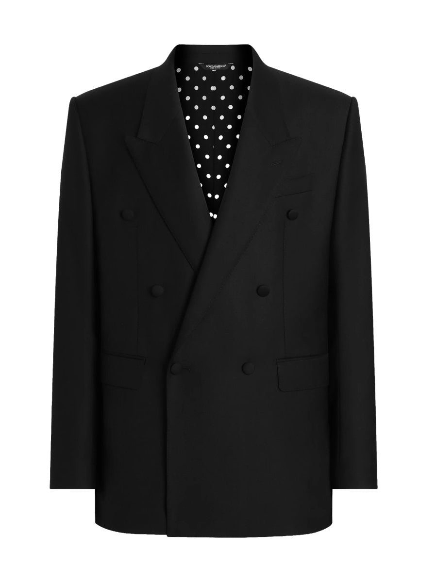 Dolce & Gabbana Men Double-Breasted Jacket "Sicily"