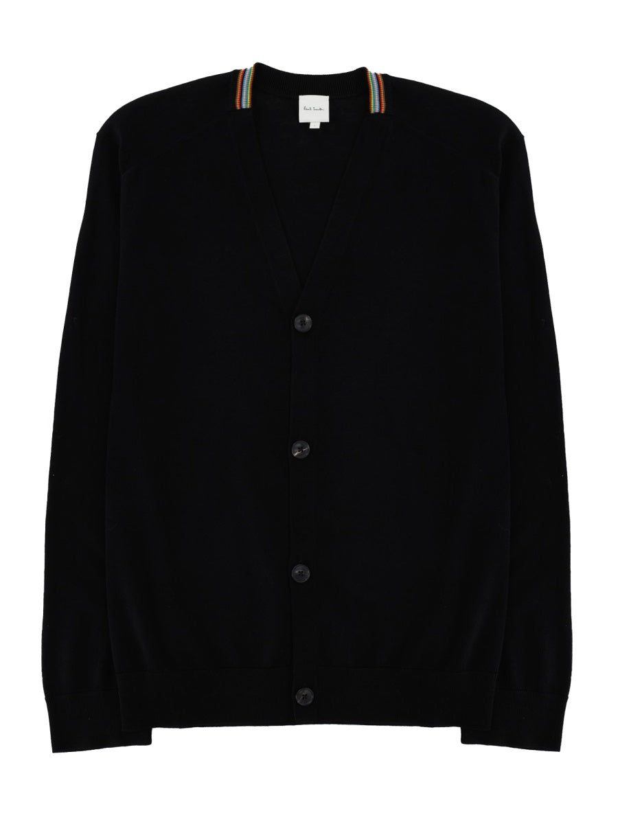 Paul Smith Men Carigan "Signature Stripe"
