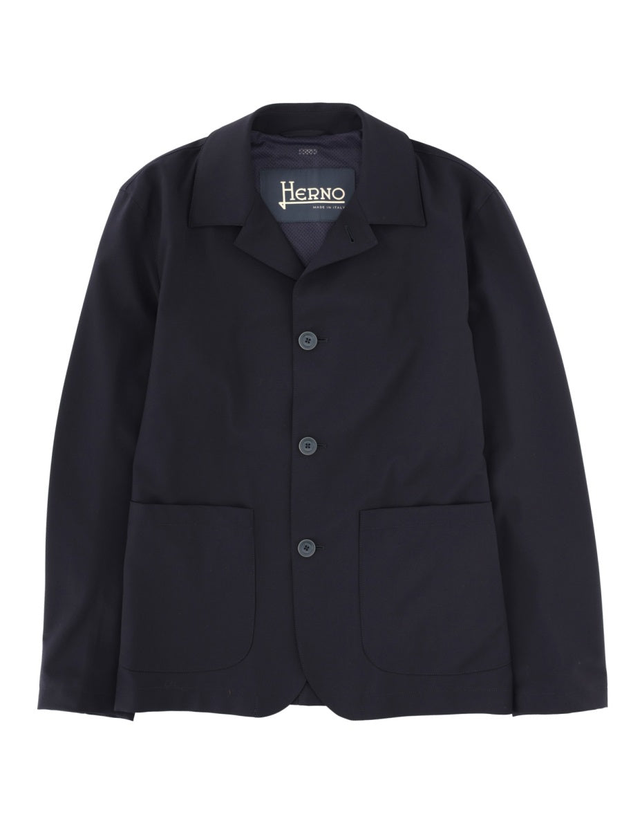 Herno Men Wool Blend Blazer