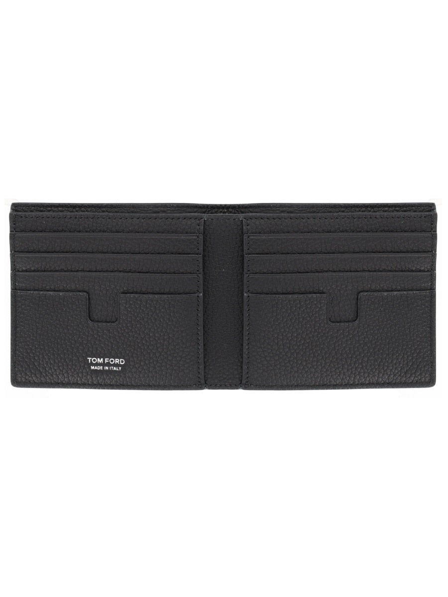 Tom Ford Men Portafoglio Bifold Con Logo