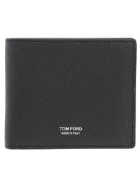 Tom Ford Men Portafoglio Bifold Con Logo