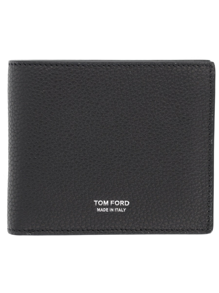 Tom Ford Men Portafoglio Bifold Con Logo