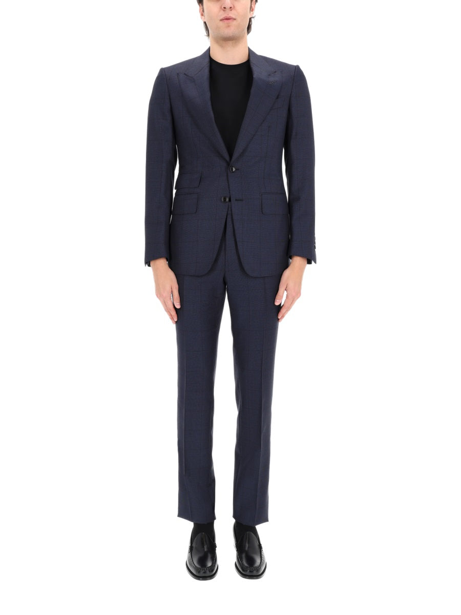 Tom Ford Men "Grand Overcheck Shelton" Suit
