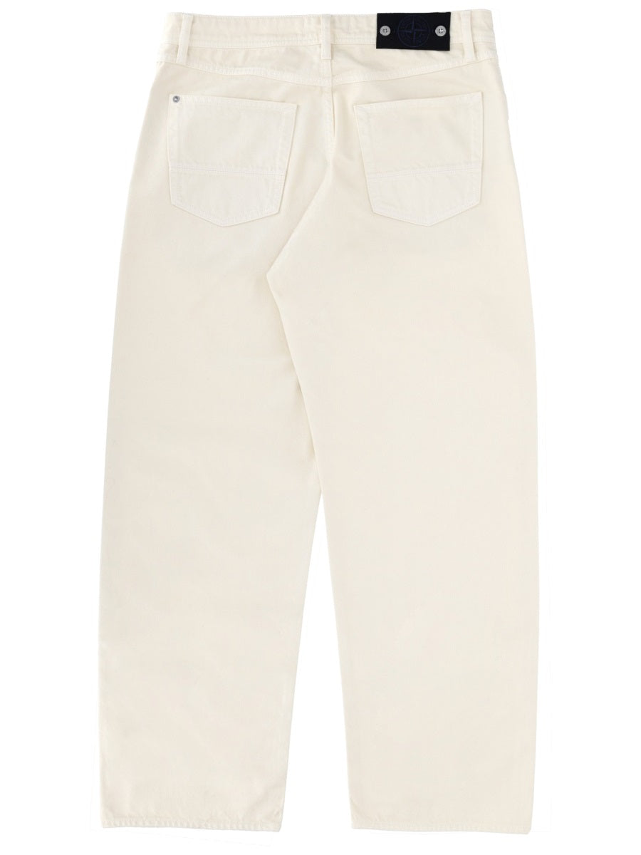 Stone Island Men Jeans In Denim