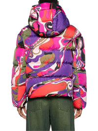 Pucci Women Giacca Imbottita Con Stampa Orchidee