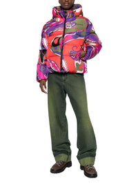 Pucci Women Giacca Imbottita Con Stampa Orchidee