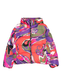 Pucci Women Giacca Imbottita Con Stampa Orchidee