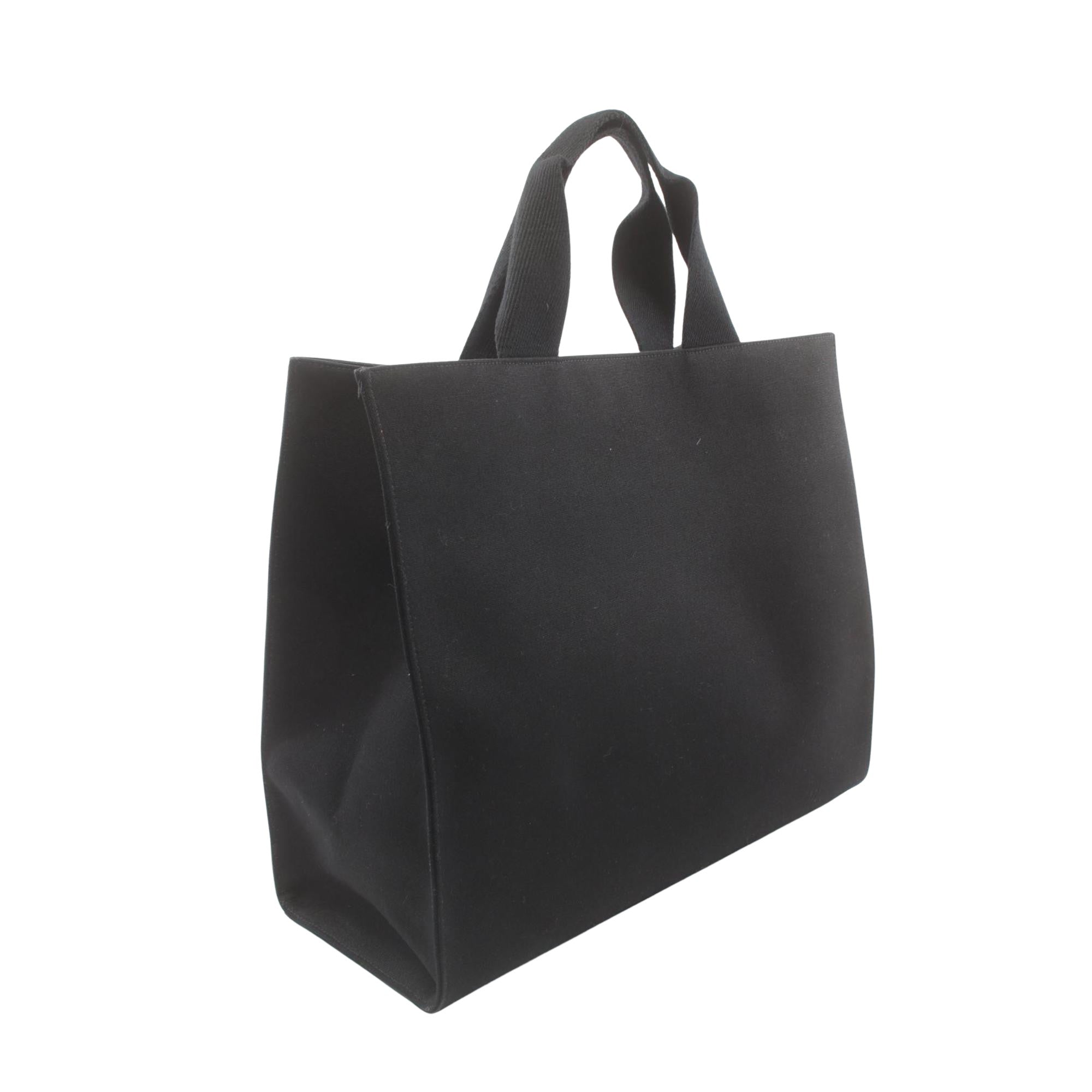 Fendi Black Canvas Tote Bag (Pre-Owned)