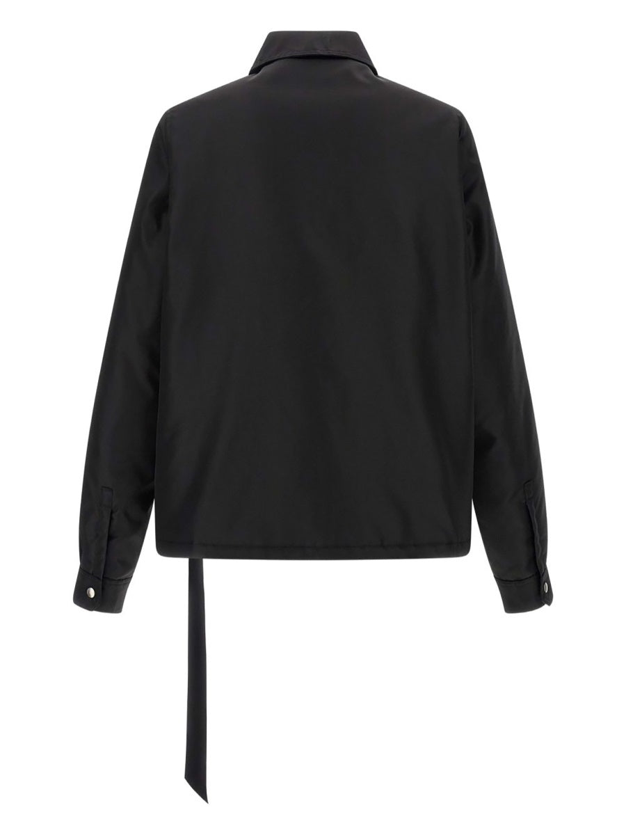 Rick Owens Drkshdw Men Jacket With Concealed Zipper