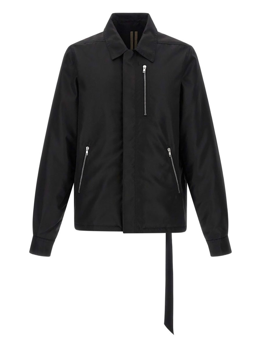 Rick Owens Drkshdw Men Jacket With Concealed Zipper