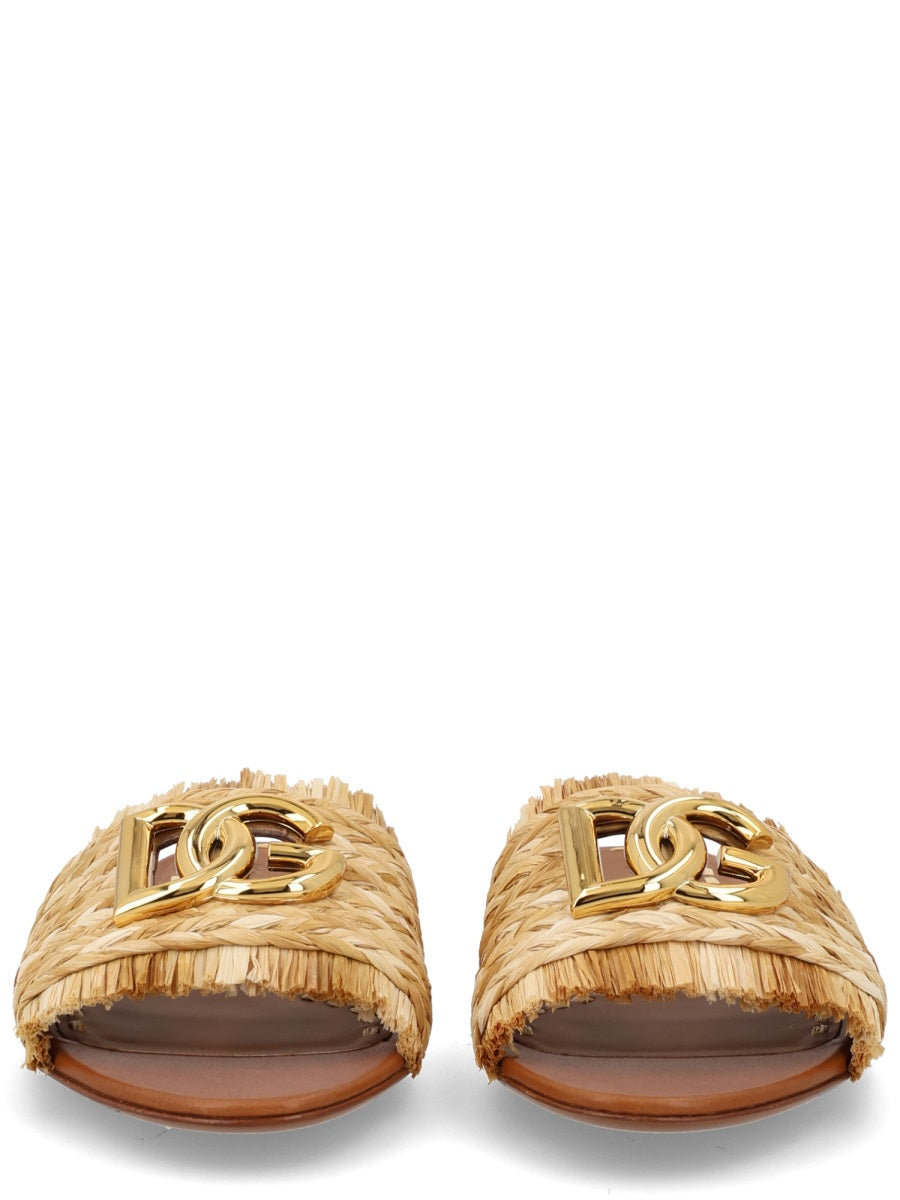 Dolce & Gabbana Women Sandal With Logo