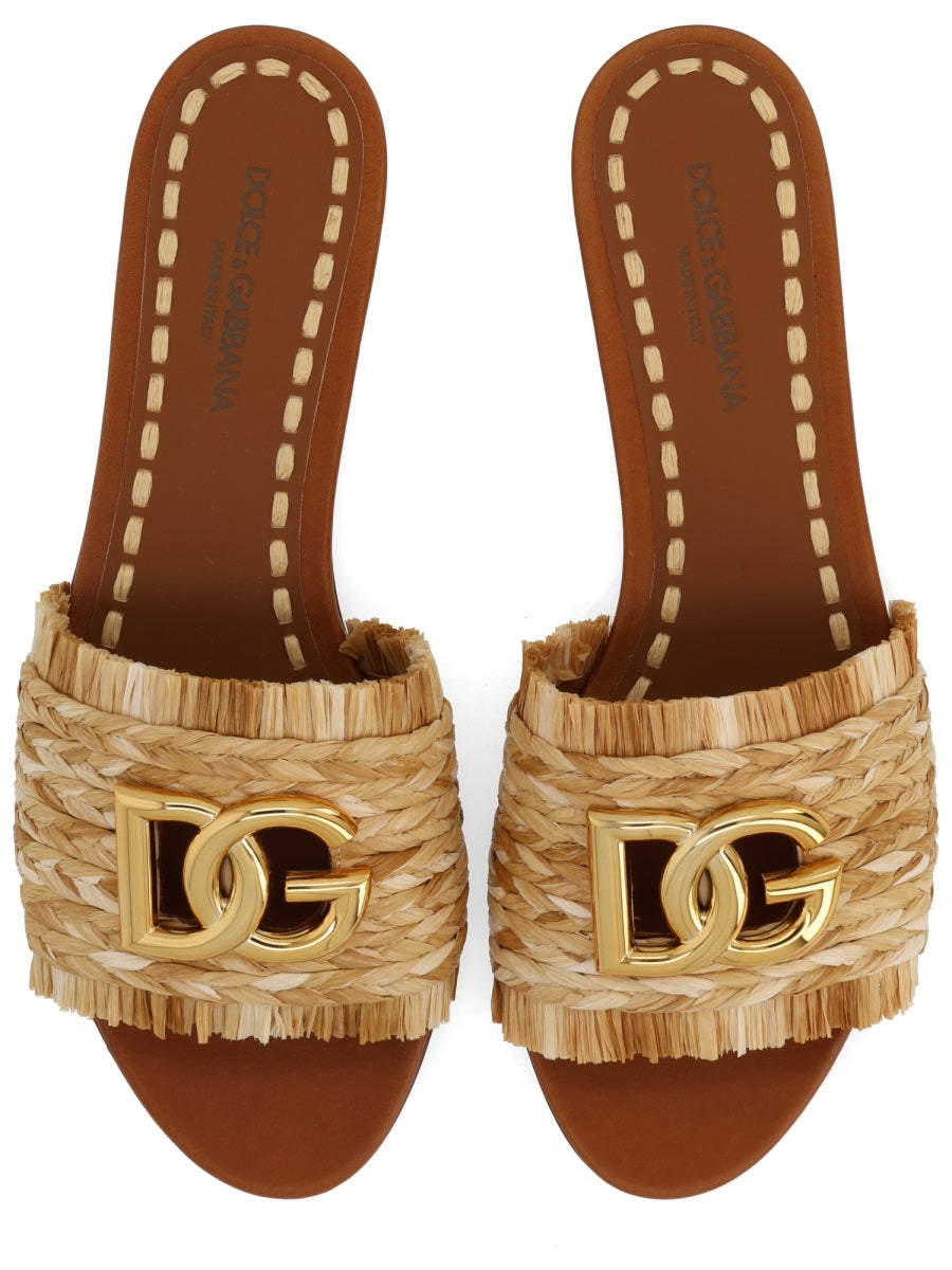 Dolce & Gabbana Women Sandal With Logo
