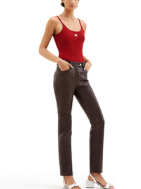 Courreges Women Tank Top In Maglia "Reedition"