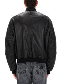DOLCE & GABBANA Dolce & Gabbana Men Leather Jacket