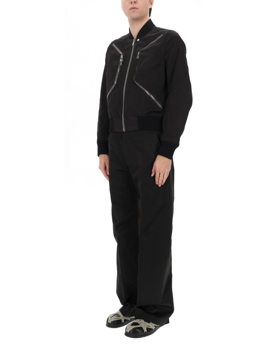 Rick Owens Men "Heizer Flight" Jacket