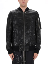 RICK OWENS Rick Owens Men Bomber Jacket "Classic Flight"