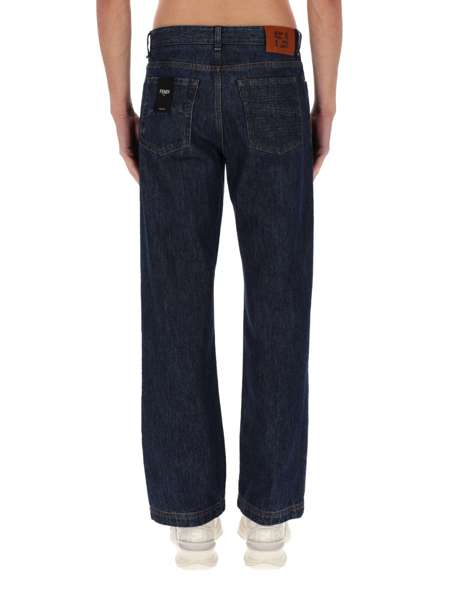 FENDI Fendi Men Regular Fit Jeans