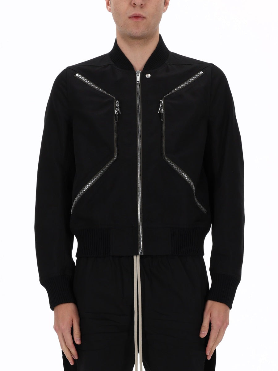 Rick Owens Men "Heizer Flight" Jacket