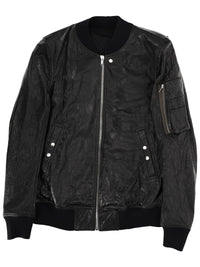 RICK OWENS Rick Owens Men Bomber Jacket "Classic Flight"