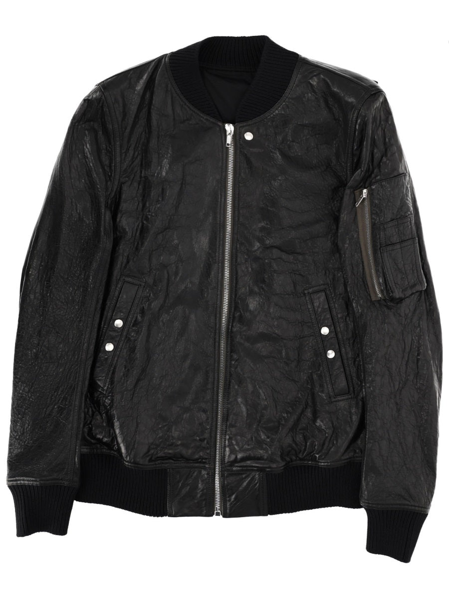 RICK OWENS Rick Owens Men Bomber Jacket "Classic Flight"