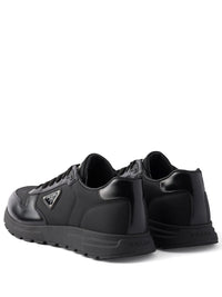 Prax 01 Re-Nylon And Brushed Leather Sneakers Women